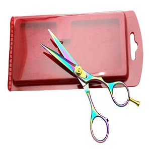 New Titanium Hairdressing Barber Salon Scissors 5.5 2b - Image 2