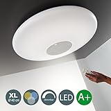 Lámpara de techo/bombilla LED/lámpara de techo/bombilla/ – Lámpara LED de techo/LED Foco/focos y LED Focos/Plafón LED redondo/salón lámpara//blanco/mando a distancia