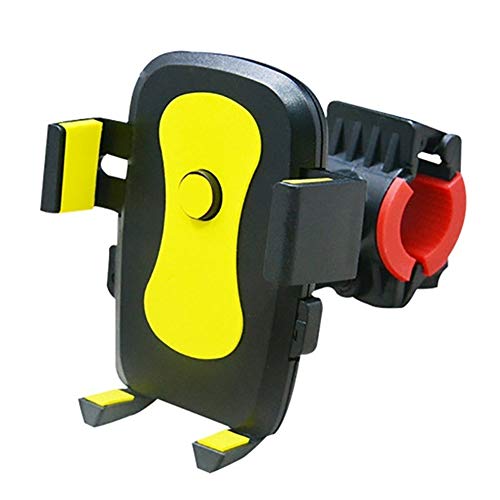 Preisvergleich Produktbild Nevter359 Multifunktionshandyhalter, universeller Navigationsreithandyhalter Universal Fahrrad Lenkerhalterung Halter Ständer Halterung für Handy GPS Yellow