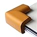 Beyondfashion 4 x Baby Corner Edge Cushions Desk Table Cover Protector Child Safety Guard - Light Brown