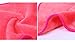 Facial Cleansing Cloths, E-TOP Natural Makeup Remover Premium Microfibre - Removes Makeup in Seconds with Just Water - Chemical Free Super Soft & High Water Absorption Microfibre Cloth, Pink
