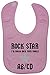 Price comparison product image Rock Star (I'm gonna rock your world) AB/CD Baby Feeding Bib Touch Attached 0 to approx 3 Years - Pink