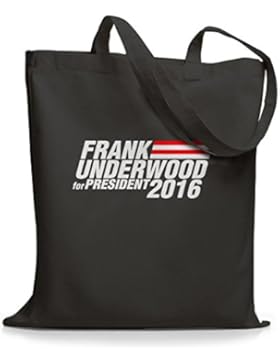 StyloBags Jutebeutel / Tasche Underwood for President 2016 , Farbe:darkgrey