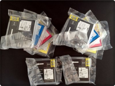 10x Kompatible Drucker Tintenpatronen für Brother MFC-490CW – 2x Cyan / 2x Gelb / 2x Magenta / 4x Schwarz - 2