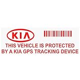 Set de 5 (cinco) Kia diseño GPS tracker pegatinas