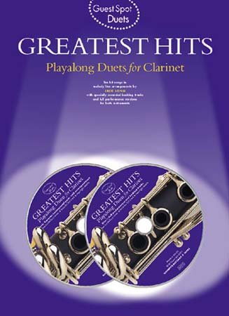WISE PUBLICATIONS GUEST SPOT AVEC CD : DUETS GREATEST HITS POUR CLARINETTE Noten Pop, Rock, .... Blasinstrumente