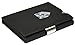 Produktbild EXENTRI Wallet Geldbörse für bis zu 12 Kreditkarten Leder Börse (Nubuck Black EX019 (Nubuck Schwarz))