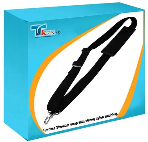 TK9K Gardening Brush Cutter Harnesses Shoulder Harness Shoulder Harness Shoulder strap with strong nylon webbing. Fully adjustable harness with sturdy metal security clip. Ideal for brush cutters, line strimmers and power pruners.