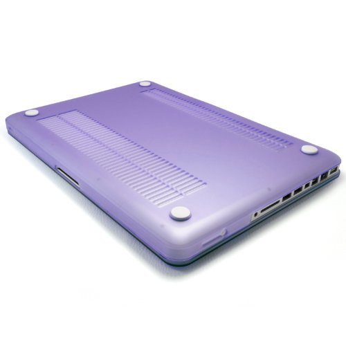 Incutex Notebookhülle für Apple Macbook Pro 15″ Zoll Hardcase, Schutzcase, Etui, Matt Lila - 2
