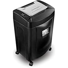 Duronic (Certified Refurbished) PS991 High Performance Cross-Cut 18-Sheet Credit Card CD A4 Paper Shredder for The Home or Office - Large 31 Litre Waste Collection bin