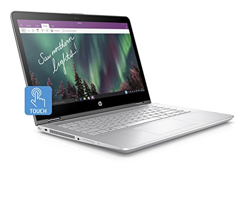 HP Pavilion 14-ba105na 14-inch FHD Touch-screen Convertible Laptop  Mineral Silver  -  Intel i5-8250U  8 GB RAM  128 GB SSD  Intel UHD Graphics 620  F