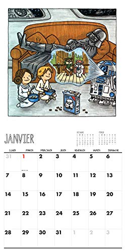 Télécharger Star Wars : Calendrier Vador et Fils 2019 Livre eBook France