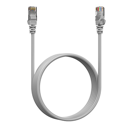 Rankie 4,5m CAT.6 Ethernet Kabel Gigabit Lan Netzwerkkabel (RJ45) Cat.6 Patchkabel 1000Mbit/s (Grau) - 6