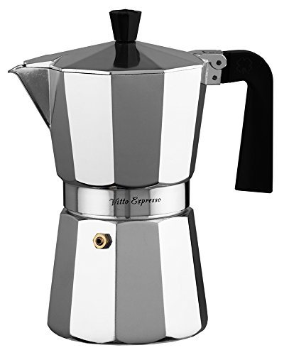 Ilsa – Aluminium Vitto Expresso Kaffeemaschine, silber 9 Tassen Zentimeter silber Ilsa – Aluminium Vitto Expresso Kaffeemaschine, silber 9 Tassen Zentimeter silber Bilder