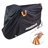 5. Zuletzt Ist Für Das Beste Service --- Unsere Motorradhaube passend für jedes Motorrad in drei verschiedenen Größen: L (220*95*110cm); XL (245*105*125cm); XXL (265*105*125cm). Wenn die Ware irgendwelche Qualitätsproblem besteht, bitte kontaktieren Sie mit uns unbedingt. Wir können Kaufpreis zu 100% zurück, ohne Wenn und Aber! Ihre Zufriedenheit ist unser größte Ziel. ACHTUNG: Wenn Ihr Motorrad ein stehende Heck hat, empfehlen wir Ihnen die Größ XXL.