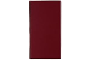 GUOML DAG Style - Lot de 10 Porte-additions Risto Bordeaux - Bordeaux
