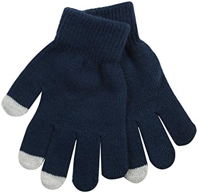 Street EssentialsBoys Gloves Magic Touch Screen Knitted Warm Wooly Winter