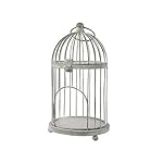 Gabbietta metallo tondo 13x24 cm