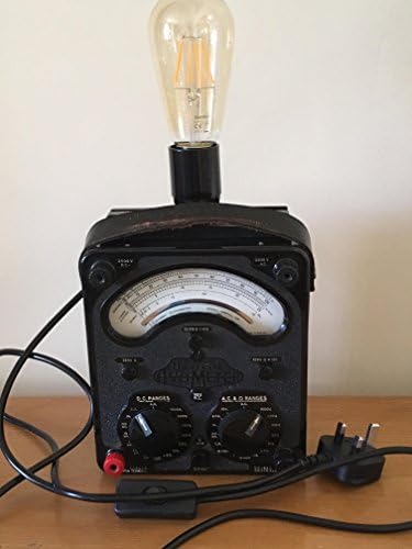 Vintage Avometer Table Lamp