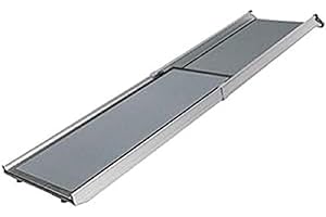 PetSafe Rampe Télescopique pour Chiens Happy Ride - Légère et Transportable pour Animaux de Compagnie – Pour Voitures, Grands Véhicules et 4x4 - Cadre en Aluminium Résistant Supportant Jusqu'à 181 kg