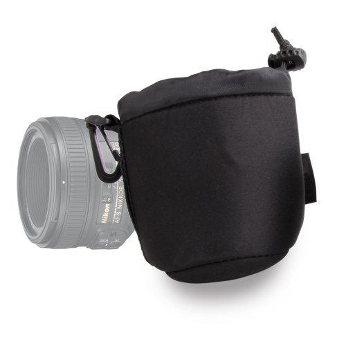 Etui n  opr  ne r  sistant pour transporter vos petits objectifs Nikon AF-S DX 35 mm f 1 8G  AF 50 mm f 1 8G et Nikkor 50 mm f 1 8 D-AF Nikon F