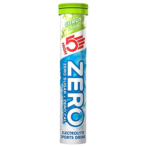 High5 Zero Citrus comprimidos de nutrición deportiva, 20-Count