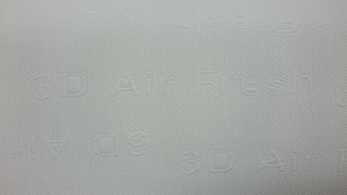 Dibapur® VISCO TOPPER 3D Air Fresh Bezug Viscoelastische Memory Matratzenauflage (3D AIR 160×190) x ca. 5 cm Kern mit Bezug ca. 5,2 cm – Made in Germany - 2