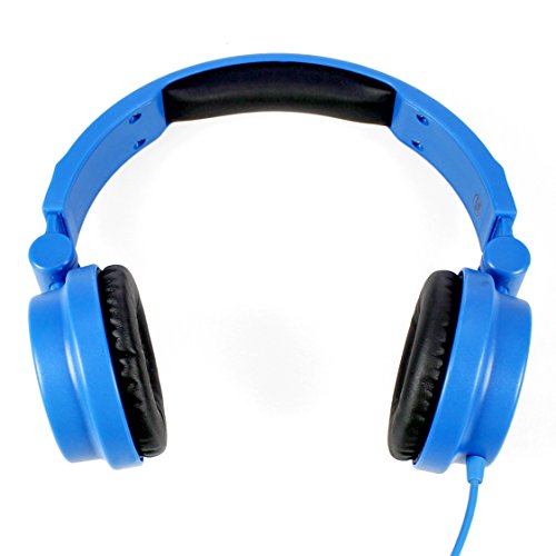 Preisvergleich Produktbild Styletec HiFi Over-Ear / On-Ear Kopfhörer - zusammenklappbar (blau)