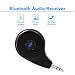 Produktbild KKmoon Auto Bluetooth 4.2 Audio Receiver Wireless Musik spielen Hände Anruf Kostenlos 3,5 mm Stecker für iPhone Galaxy