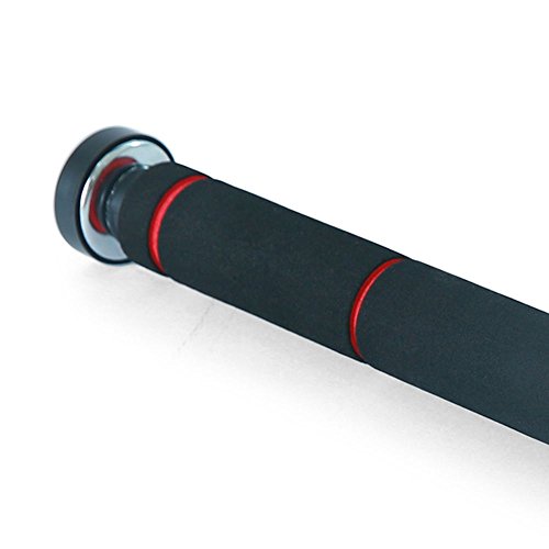 AUSGEZEICHNET: Profi Klimmzugstange „Powerful“ von Sportastisch :: speziell verstärkter Stahl und extra breite Griffzonen :: Profi-Drehmechanismus :: Ideal für Türrahmen 63 – 100 cm ::belastbar bis 350kg :: schnell aufgebaut, ohne Schrauben:: perfekt für Klimmzugtraining zu Hause :: Kostenloser BONUS: exklusives eBook „Klimmzugtraining“ :: optimal mit der Premium Klimmzughilfe PullHard erweiterbar :: inklusive 3 Jahren Sportastisch Produktgarantie - 9
