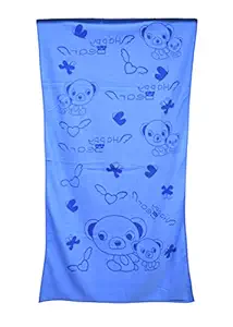 Toffee and Candy, Microfiber Printed Bath Towel for Kids Boys/Girls,Super Soft Muslin, 350 GSM Cotton Bath Towel, 44X22 Inch.