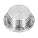 Produktbild KWOKWEI Mechanischer Küchentimer, Eieruhr/Zeitmesser mit Magnetischer Rückseit, Küchenwecker aus Edelstahl, Kochuhr/Kurzzeitmesser mit 60 Minute Timing für Haushalt Küche Kochen Backen Dampfgaren