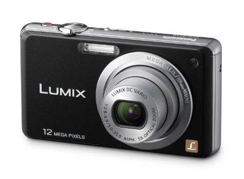 Panasonic LUMIX DMC-FS10EG-K Digitalkamera (12 Megapixel, 5-fach opt. Zoom, 6,86 cm Display, Bildstabilisator) schwarz Panasonic LUMIX DMC-FS10EG-K Digitalkamera (12 Megapixel, 5-fach opt. Zoom, 6,86 cm Display, Bildstabilisator) schwarz
