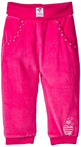 Eltern by Salt & Pepper Baby Girls E NB Trousers Birdie Nicki uni Plain Tracksuit Bottoms, Pink (rasberry 872), 0-3 Months (Manufacturer size: 62)