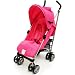 Zeta Vooom Stroller Complete with Foot Muff and Raincover (Pink Hearts and Stars)