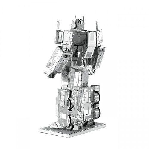 Fascinations- Metal Earth-Optimus Prime (Transformers) Puzzle in Metallo 3D, Colore, MMS300C2