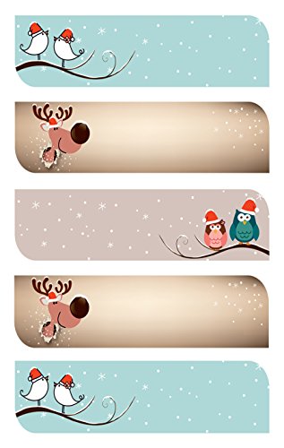 Preisvergleich Produktbild AVERY Zweckform 52816 Weihnachtssticker Beschriftung Schilder 10 Aufkleber