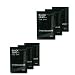 Glamouroui  Activated Charcoal Blackhead remover Peel off Mask Pack of 6 RS.249.00