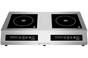 DYNASTEEL Plaque à Induction Double - 2000 + 1500 W