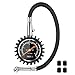 Produktbild Tacklife TPS02L Klassischer Reifendruck Manometer für Reifendruckmesser von Automobil, Motorrad, Fahrrad, SUV, RV, oder ATV usw. mit 360° drehbares Kugelgelenk ( Genauigkeit :ANSI B40.1 Grade B (2%), Messbereich: 0-60 PSI / 0-4 Bar /0-400 Kpa )