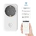 Produktbild WiFi Smart Steckdose, LADUO WLAN Smart Socket Outlet funktioniert mit Amazon Alexa und Google Home, Timing-Funktion, Fernbedienung Ihre Gerte überall, kein Hub erforderlich (Steckdose-1PCS)