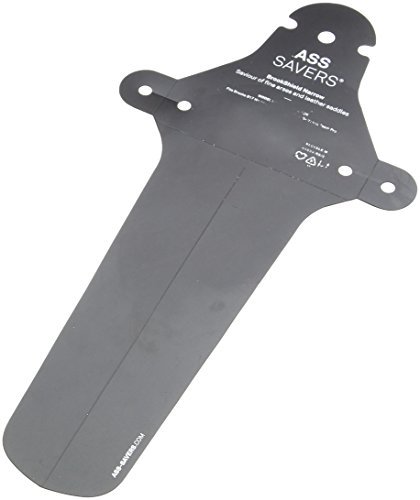 Ass Savers Brook Shield Narrow Bike Mud Guard - Black, 33 cm by ASS SA
