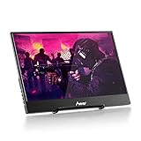 Tamaño de la Pantalla de 13,3 Pulgadas y Ultra HD 1920 x 1080 IPS --- Nuestro monitor portátil es una pantalla ultra compacta de 4 mm ultra delgada y de alta resolución, que pesa solo unos 475 g; Diseño de cuerpo portátil ultra delgado, fácil de llevar.