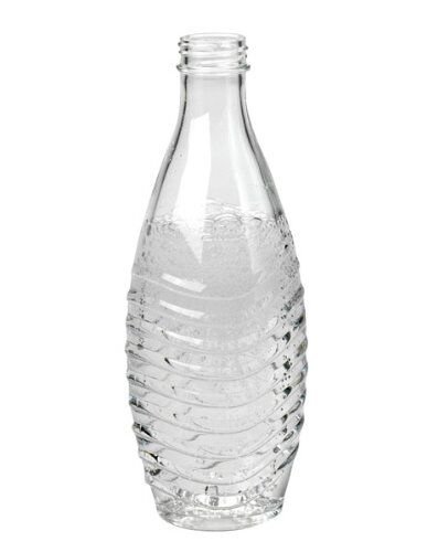 SodaStream 0,6L Glaskaraffe spülmaschinenfest mit fest schließendem Deckel für Wassersprudler wie Crystal oder Penguin! - 2