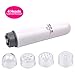 inkint Mini Electric Vibration Eyes & Face Skin Massager Pen / Portable Wrinkle Remover / Anti-aging Massage Tool with 4 Changing Heads
