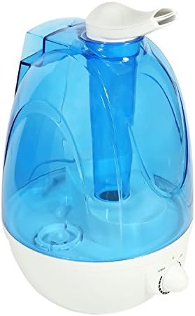 LNSTUDIO 3L Cool Mist Humidifier with Double Mist Nozzle，Whisper-Quiet Operation，Automatic Shut-off for Home，Bedroom，Office