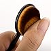 AmoVee Pro Cosmetic Makeup Brush Foundation Blending Brush Toothbrush Curve (1 pcs)