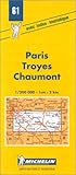 Image de Carte routière : Paris - Troyes - Chaumont, 61, 1/200000