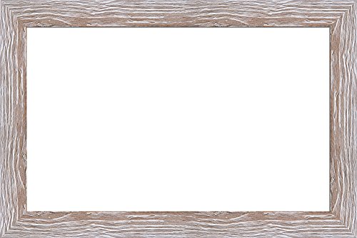 WandStyle WS-H380-022 Wand Spiegel Eiche weiß gekalkt Modern Natur Elegant Massivholz (60 x 80 cm ) - 3