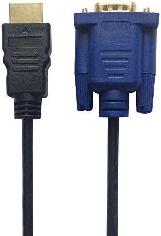 HDMI to VGA Cable, RUITEXUN 1.8m HDMI Male to VGA Male D-SUB HD 15 Pin M/M Adapter Connector Cable